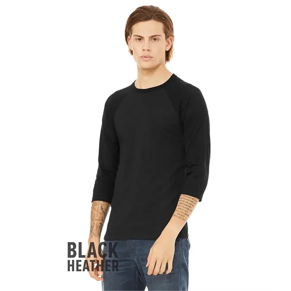 Bella+Canvas Unisex 3/4 Sleeve Baseball Tee... from ASI 89380 Staton Corporate and Casual / Staton® Staton Wholesale