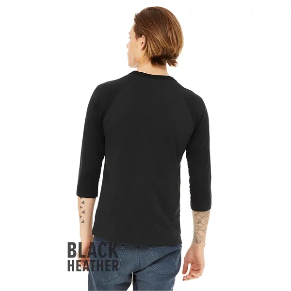 Bella+Canvas Unisex 3/4 Sleeve Baseball Tee... from ASI 89380 Staton Corporate and Casual / Staton® Staton Wholesale