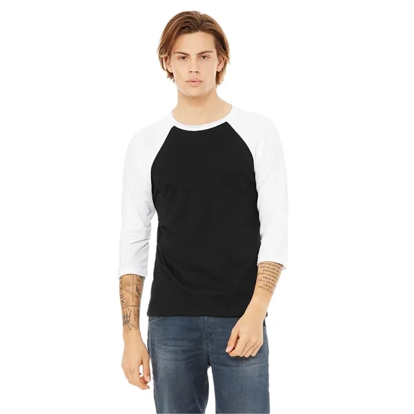 Bella+Canvas Unisex 3/4 Sleeve Baseball Tee... from ASI 89380 Staton Corporate and Casual / Staton® Staton Wholesale