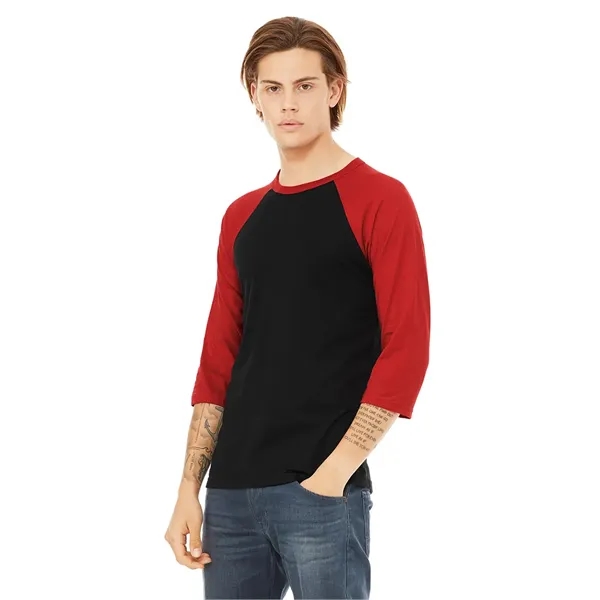 Bella+Canvas Unisex 3/4 Sleeve Baseball Tee... from ASI 89380 Staton Corporate and Casual / Staton® Staton Wholesale
