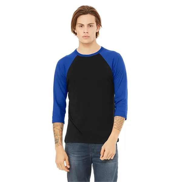 Bella+Canvas Unisex 3/4 Sleeve Baseball Tee... from ASI 89380 Staton Corporate and Casual / Staton® Staton Wholesale