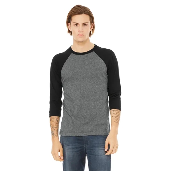 Bella+Canvas Unisex 3/4 Sleeve Baseball Tee... from ASI 89380 Staton Corporate and Casual / Staton® Staton Wholesale