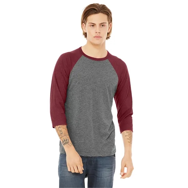 Bella+Canvas Unisex 3/4 Sleeve Baseball Tee... from ASI 89380 Staton Corporate and Casual / Staton® Staton Wholesale