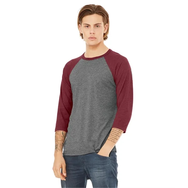Bella+Canvas Unisex 3/4 Sleeve Baseball Tee... from ASI 89380 Staton Corporate and Casual / Staton® Staton Wholesale