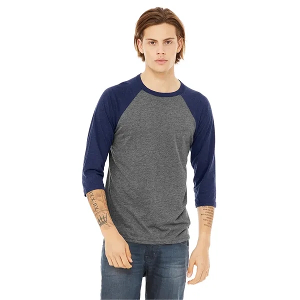 Bella+Canvas Unisex 3/4 Sleeve Baseball Tee... from ASI 89380 Staton Corporate and Casual / Staton® Staton Wholesale