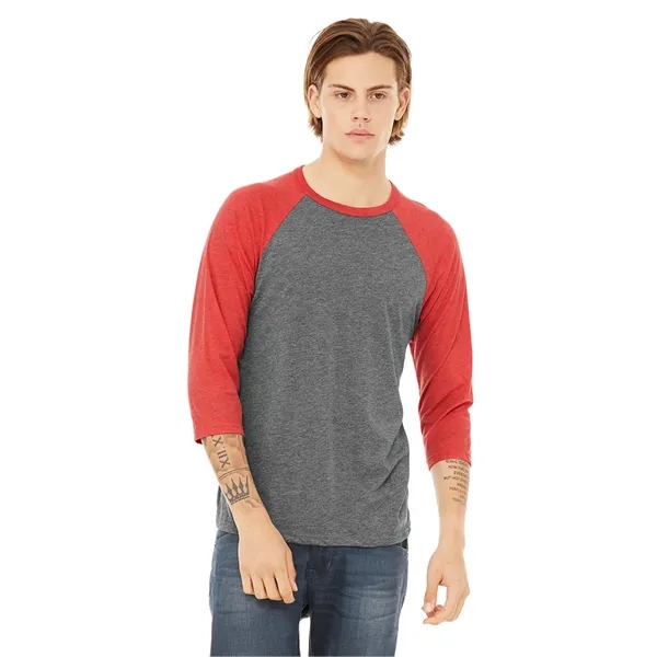 Bella+Canvas Unisex 3/4 Sleeve Baseball Tee... from ASI 89380 Staton Corporate and Casual / Staton® Staton Wholesale