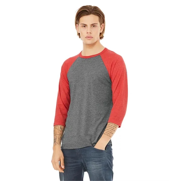 Bella+Canvas Unisex 3/4 Sleeve Baseball Tee... from ASI 89380 Staton Corporate and Casual / Staton® Staton Wholesale