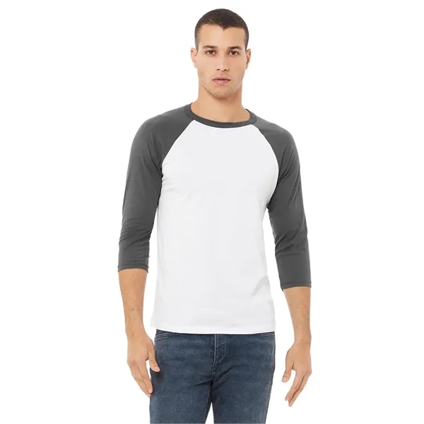 Bella+Canvas Unisex 3/4 Sleeve Baseball Tee... from ASI 89380 Staton Corporate and Casual / Staton® Staton Wholesale