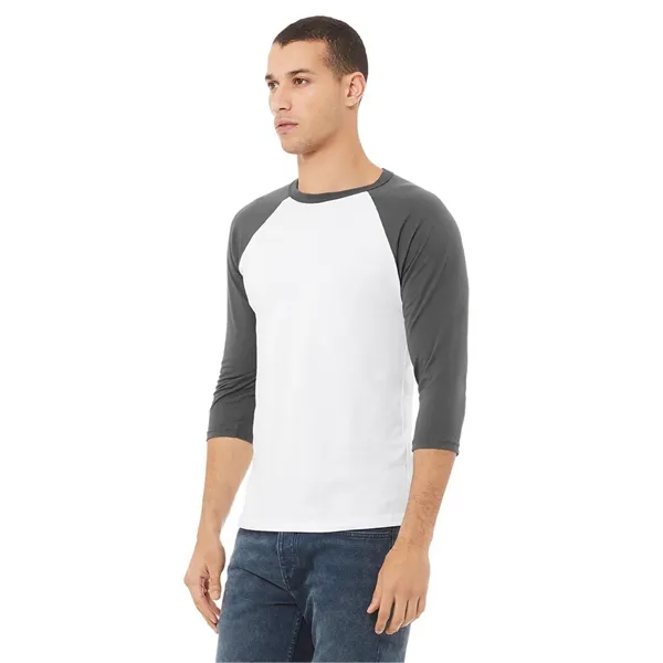Bella+Canvas Unisex 3/4 Sleeve Baseball Tee... from ASI 89380 Staton Corporate and Casual / Staton® Staton Wholesale