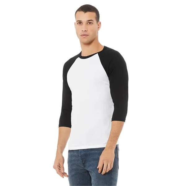 Bella+Canvas Unisex 3/4 Sleeve Baseball Tee... from ASI 89380 Staton Corporate and Casual / Staton® Staton Wholesale