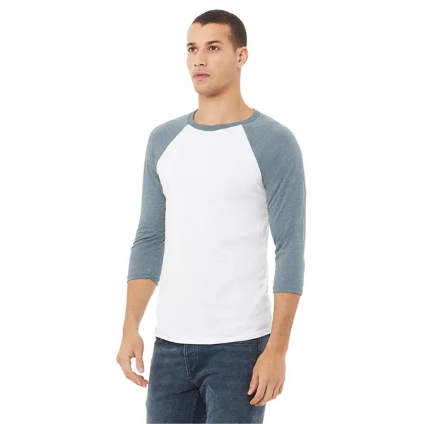 Bella+Canvas Unisex 3/4 Sleeve Baseball Tee... from ASI 89380 Staton Corporate and Casual / Staton® Staton Wholesale