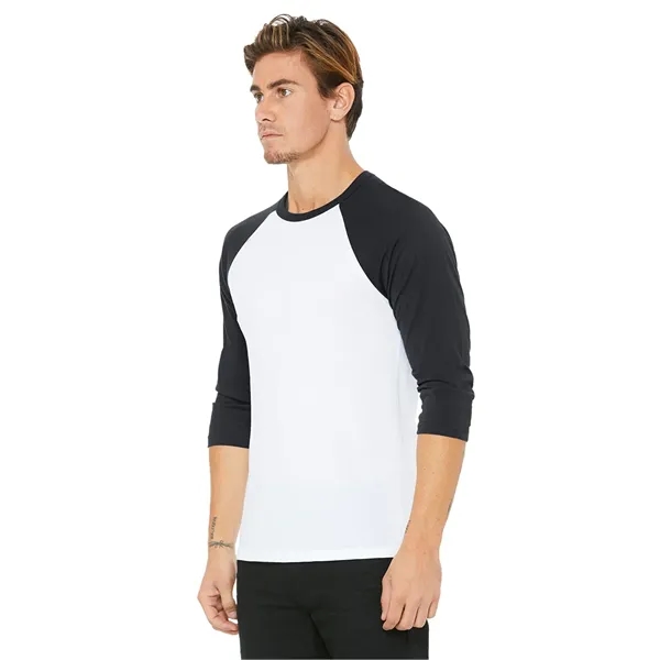 Bella+Canvas Unisex 3/4 Sleeve Baseball Tee... from ASI 89380 Staton Corporate and Casual / Staton® Staton Wholesale