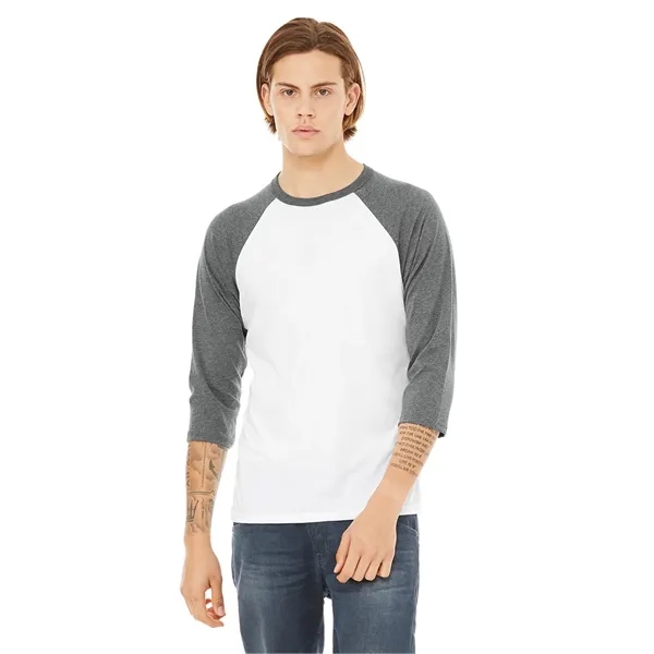 Bella+Canvas Unisex 3/4 Sleeve Baseball Tee... from ASI 89380 Staton Corporate and Casual / Staton® Staton Wholesale
