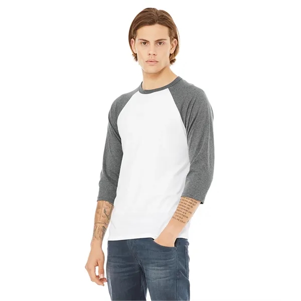 Bella+Canvas Unisex 3/4 Sleeve Baseball Tee... from ASI 89380 Staton Corporate and Casual / Staton® Staton Wholesale