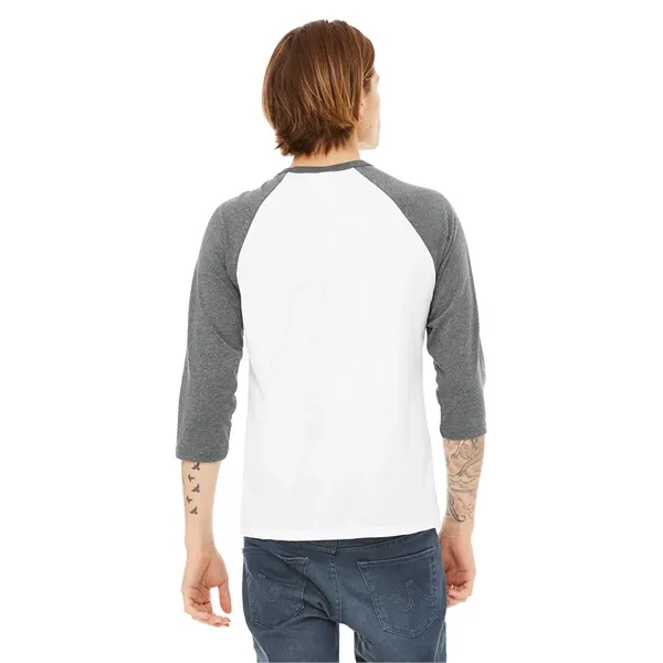 Bella+Canvas Unisex 3/4 Sleeve Baseball Tee... from ASI 89380 Staton Corporate and Casual / Staton® Staton Wholesale