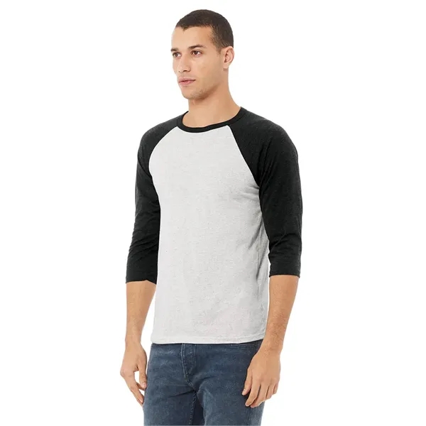 Bella+Canvas Unisex 3/4 Sleeve Baseball Tee... from ASI 89380 Staton Corporate and Casual / Staton® Staton Wholesale