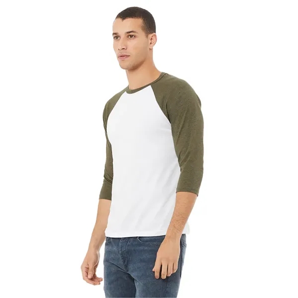 Bella+Canvas Unisex 3/4 Sleeve Baseball Tee... from ASI 89380 Staton Corporate and Casual / Staton® Staton Wholesale