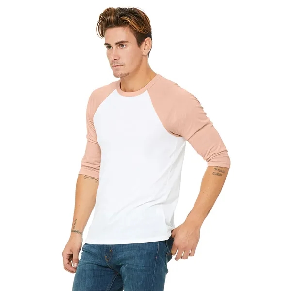 Bella+Canvas Unisex 3/4 Sleeve Baseball Tee... from ASI 89380 Staton Corporate and Casual / Staton® Staton Wholesale