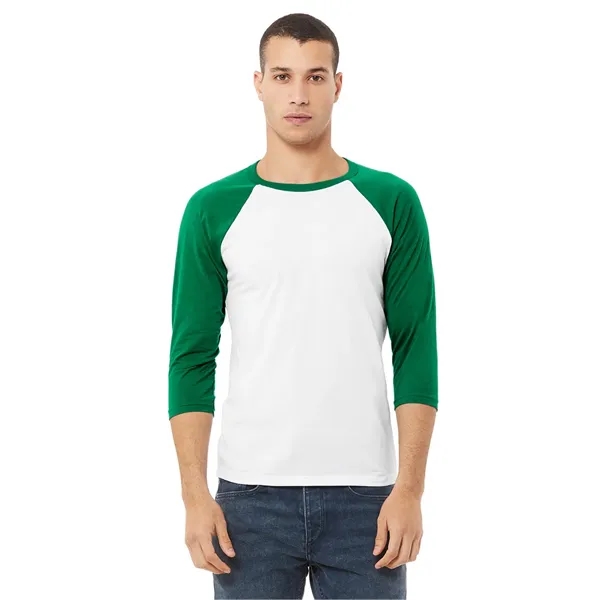 Bella+Canvas Unisex 3/4 Sleeve Baseball Tee... from ASI 89380 Staton Corporate and Casual / Staton® Staton Wholesale