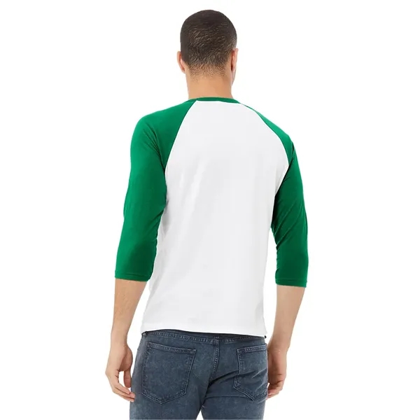 Bella+Canvas Unisex 3/4 Sleeve Baseball Tee... from ASI 89380 Staton Corporate and Casual / Staton® Staton Wholesale