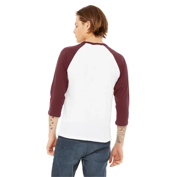 Bella+Canvas Unisex 3/4 Sleeve Baseball Tee... from ASI 89380 Staton Corporate and Casual / Staton® Staton Wholesale