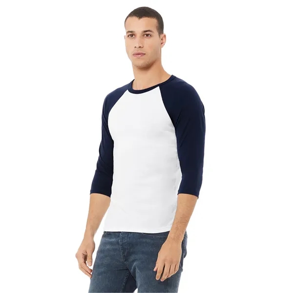 Bella+Canvas Unisex 3/4 Sleeve Baseball Tee... from ASI 89380 Staton Corporate and Casual / Staton® Staton Wholesale