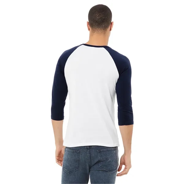 Bella+Canvas Unisex 3/4 Sleeve Baseball Tee... from ASI 89380 Staton Corporate and Casual / Staton® Staton Wholesale