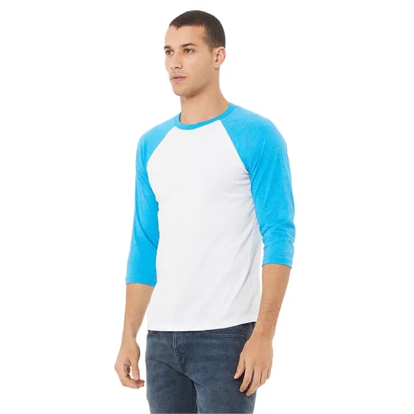 Bella+Canvas Unisex 3/4 Sleeve Baseball Tee... from ASI 89380 Staton Corporate and Casual / Staton® Staton Wholesale