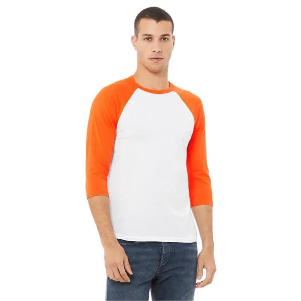 Bella+Canvas Unisex 3/4 Sleeve Baseball Tee... from ASI 89380 Staton Corporate and Casual / Staton® Staton Wholesale