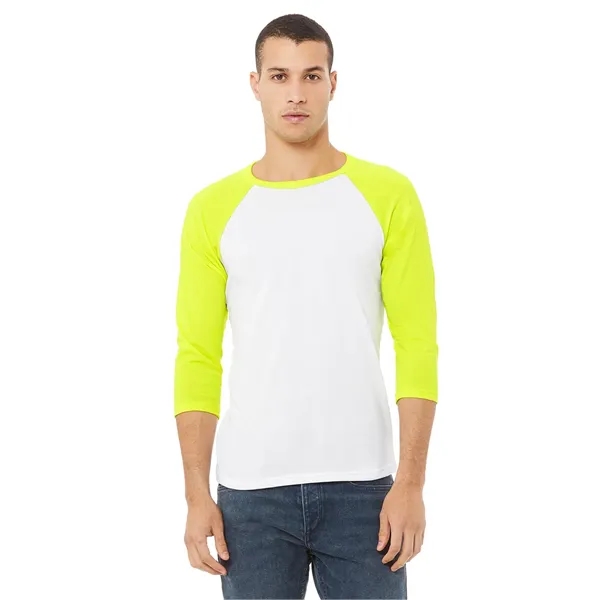 Bella+Canvas Unisex 3/4 Sleeve Baseball Tee... from ASI 89380 Staton Corporate and Casual / Staton® Staton Wholesale