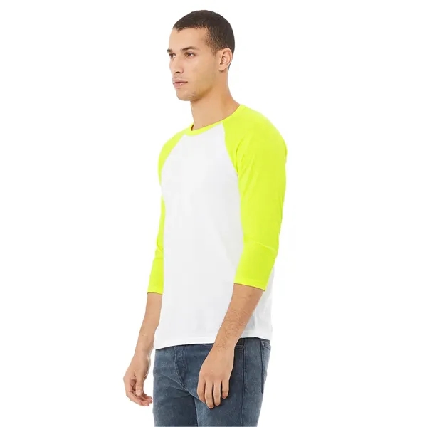 Bella+Canvas Unisex 3/4 Sleeve Baseball Tee... from ASI 89380 Staton Corporate and Casual / Staton® Staton Wholesale