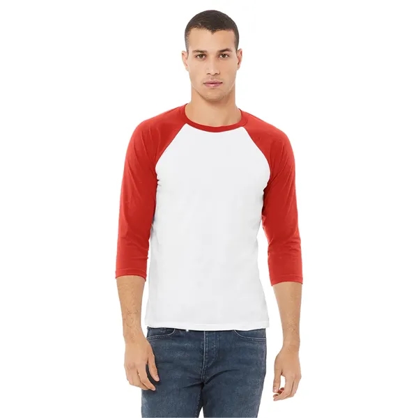 Bella+Canvas Unisex 3/4 Sleeve Baseball Tee... from ASI 89380 Staton Corporate and Casual / Staton® Staton Wholesale