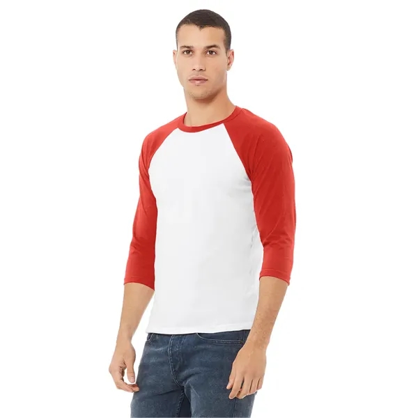 Bella+Canvas Unisex 3/4 Sleeve Baseball Tee... from ASI 89380 Staton Corporate and Casual / Staton® Staton Wholesale