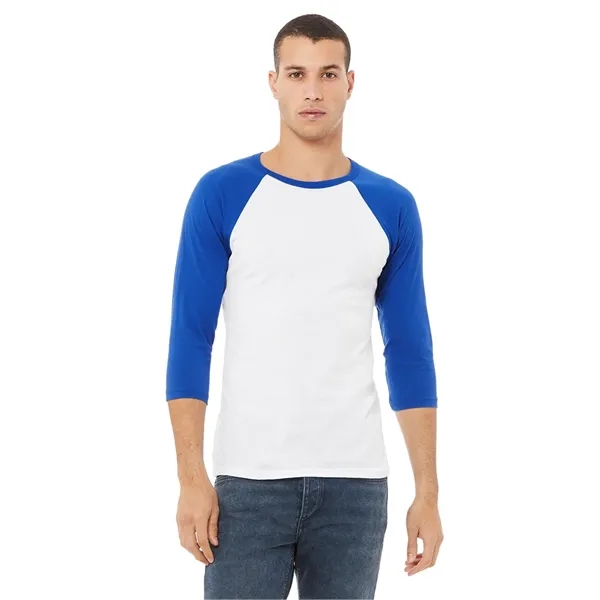 Bella+Canvas Unisex 3/4 Sleeve Baseball Tee... from ASI 89380 Staton Corporate and Casual / Staton® Staton Wholesale