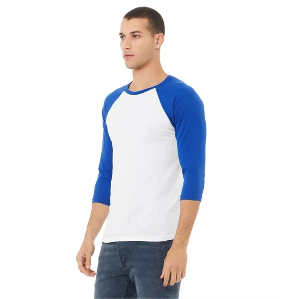 Bella+Canvas Unisex 3/4 Sleeve Baseball Tee... from ASI 89380 Staton Corporate and Casual / Staton® Staton Wholesale