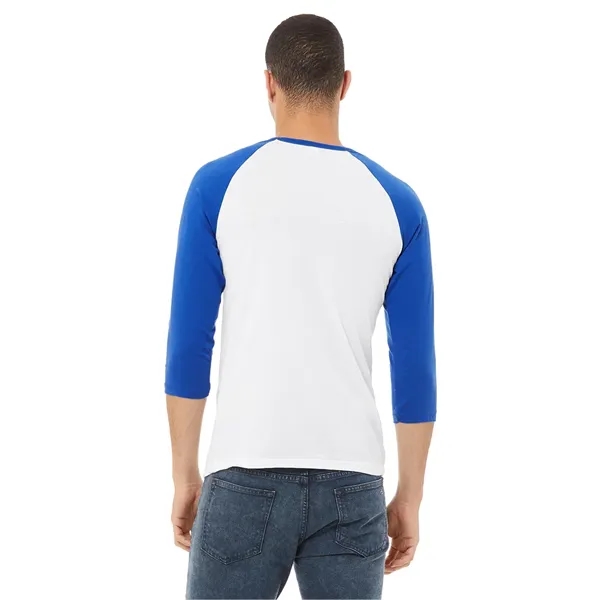 Bella+Canvas Unisex 3/4 Sleeve Baseball Tee... from ASI 89380 Staton Corporate and Casual / Staton® Staton Wholesale