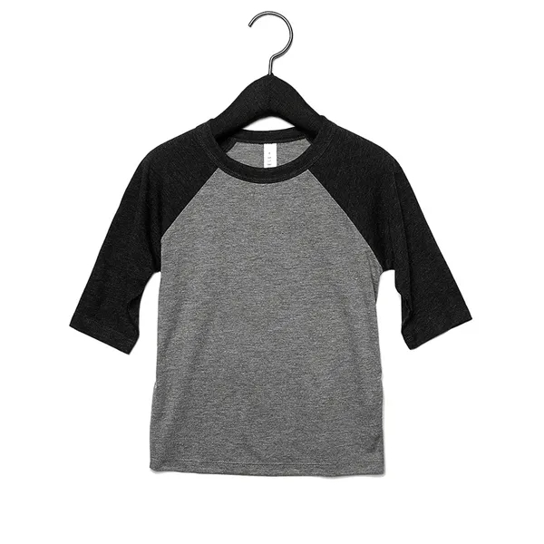 Bella+Canvas Toddler 3/4 Sleeve Baseball Tee... from ASI 89380 Staton Corporate and Casual / Staton® Staton Wholesale