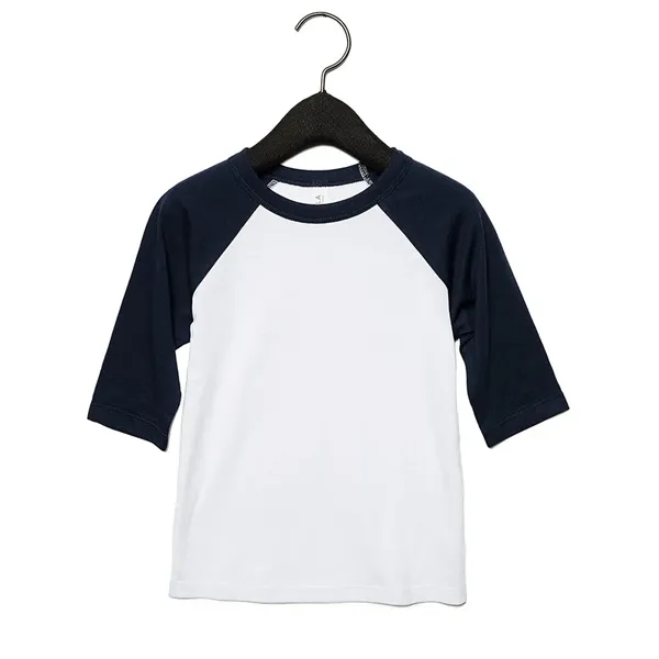Bella+Canvas Toddler 3/4 Sleeve Baseball Tee... from ASI 89380 Staton Corporate and Casual / Staton® Staton Wholesale