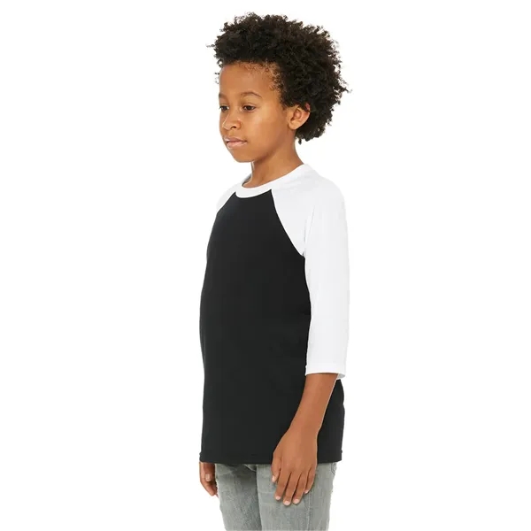 Bella+Canvas Youth 3/4 Sleeve Tee... from ASI 89380 Staton Corporate and Casual / Staton® Staton Wholesale