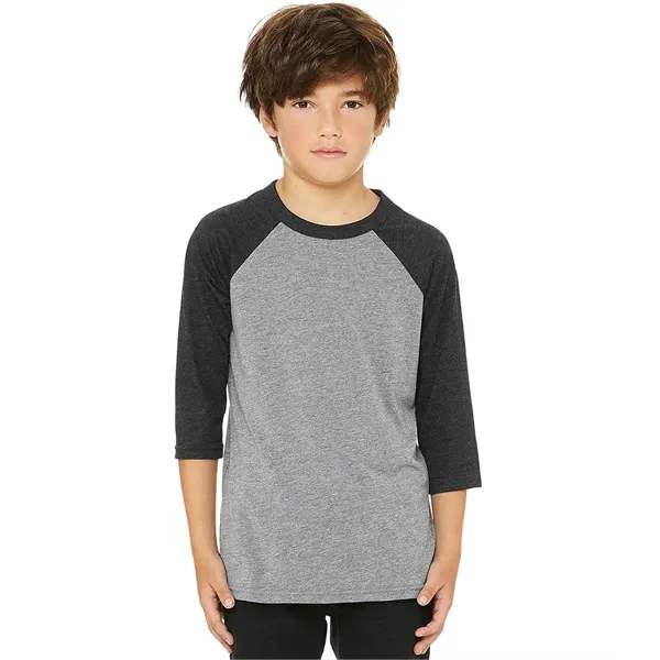 Bella+Canvas Youth 3/4 Sleeve Tee... from ASI 89380 Staton Corporate and Casual / Staton® Staton Wholesale