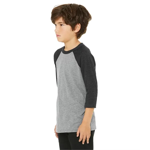 Bella+Canvas Youth 3/4 Sleeve Tee... from ASI 89380 Staton Corporate and Casual / Staton® Staton Wholesale