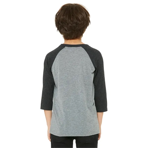 Bella+Canvas Youth 3/4 Sleeve Tee... from ASI 89380 Staton Corporate and Casual / Staton® Staton Wholesale