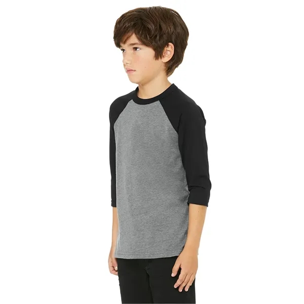 Bella+Canvas Youth 3/4 Sleeve Tee... from ASI 89380 Staton Corporate and Casual / Staton® Staton Wholesale