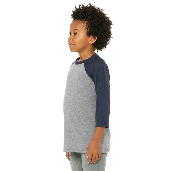 Bella+Canvas Youth 3/4 Sleeve Tee... from ASI 89380 Staton Corporate and Casual / Staton® Staton Wholesale