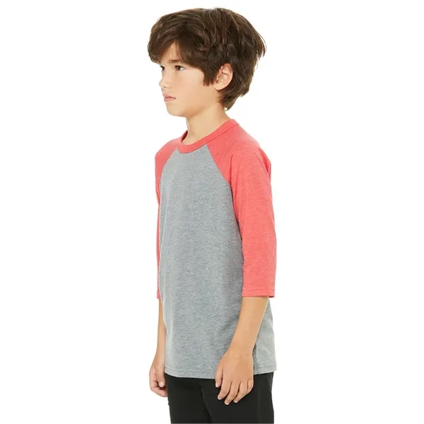 Bella+Canvas Youth 3/4 Sleeve Tee... from ASI 89380 Staton Corporate and Casual / Staton® Staton Wholesale