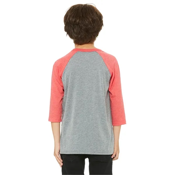 Bella+Canvas Youth 3/4 Sleeve Tee... from ASI 89380 Staton Corporate and Casual / Staton® Staton Wholesale