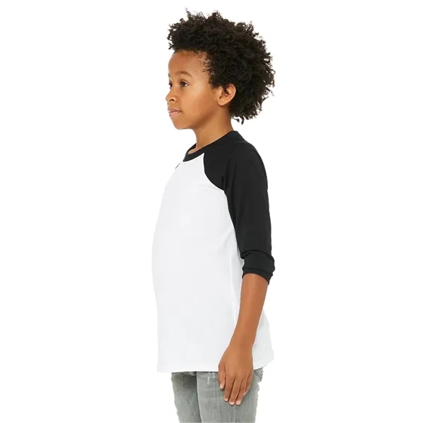 Bella+Canvas Youth 3/4 Sleeve Tee... from ASI 89380 Staton Corporate and Casual / Staton® Staton Wholesale
