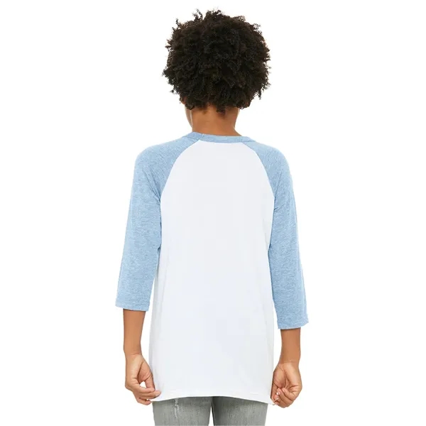 Bella+Canvas Youth 3/4 Sleeve Tee... from ASI 89380 Staton Corporate and Casual / Staton® Staton Wholesale