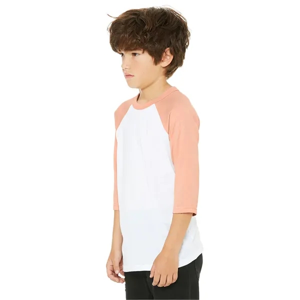 Bella+Canvas Youth 3/4 Sleeve Tee... from ASI 89380 Staton Corporate and Casual / Staton® Staton Wholesale