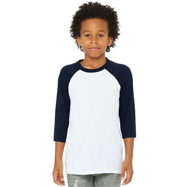 Bella+Canvas Youth 3/4 Sleeve Tee... from ASI 89380 Staton Corporate and Casual / Staton® Staton Wholesale